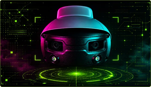 Full-colour CCTV camera providing enhanced residential security and night-time surveillance in Cape Town suburbs